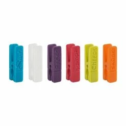 Trudeau - Wine Glass Charms Set 6pc