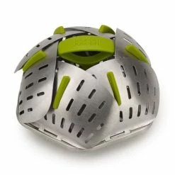 Joseph Joseph - Bloom Steel Folding Steamer Basket Green
