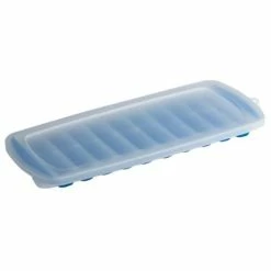 Cuisena - Flexible Ice Stick Tray With Lid Blue