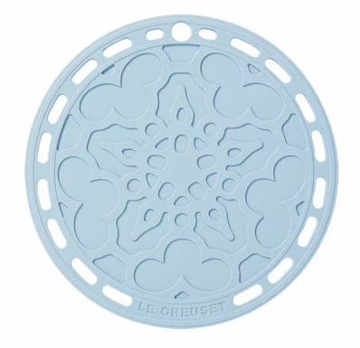 Le Creuset - Silicone Trivet Coastal Blue 20cm 1 Le Creuset - Silicone Trivet Coastal Blue 20cm
