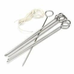 D Line - Stainless Steel Poultry Lacers Set 6pce