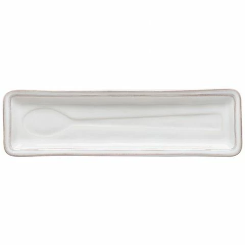 Casafina - Fontana White Spoon Rest 28cm 1 Casafina - Fontana White Spoon Rest 28cm