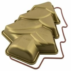 Silikomart - Christmas Tree Silicone Mould Gold Small