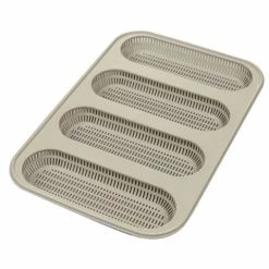 Silikomart - Mini Baguette Bread Silicone Mould Light Grey