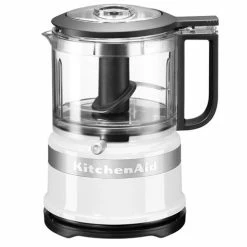KitchenAid - 3.5 Cup Mini Food Chopper KFC3516 White
