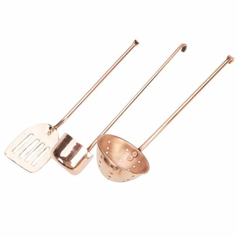 Amoretti Brothers - Copper Kitchen Tools Set Of 3pce 1 Amoretti Brothers - Copper Kitchen Tools Set Of 3pce