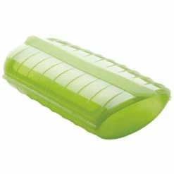 Lekue - Microwave Cooker 1-2 Steam Case W/ Tray Large Green