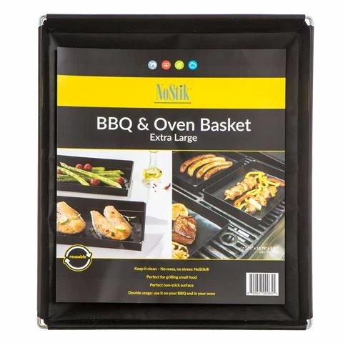 Nostik - Reusable Non-stick BBQ & Oven Basket Large 1 Nostik - Reusable Non-stick BBQ & Oven Basket Large