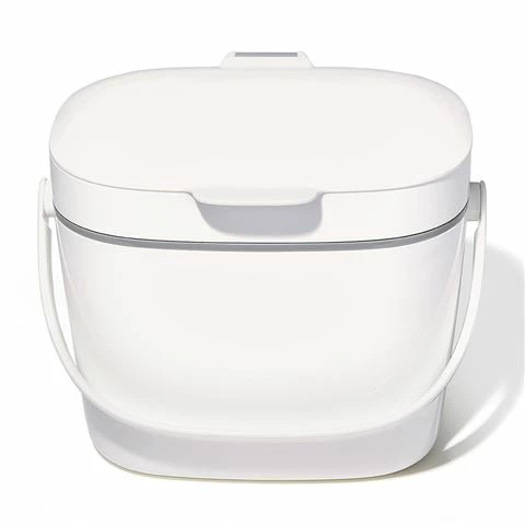 OXO - Easy Clean Compost Bin White 1 OXO - Easy Clean Compost Bin White