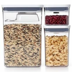 OXO - Good Grips Pop 2.0 Rectangle Set With Scoop 3pce