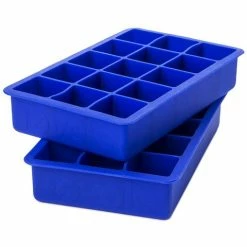 Tovolo - Perfect Cube Ice Tray Blue Set 2pce