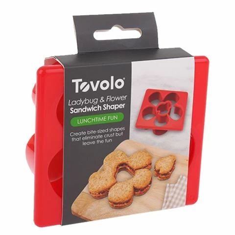 Tovolo - Sandwich Shaper Ladybug & Flower 1 Tovolo - Sandwich Shaper Ladybug & Flower